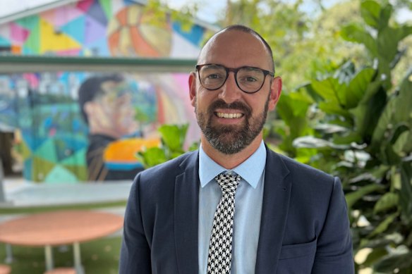 Yeronga State High School principal Ben Orford.