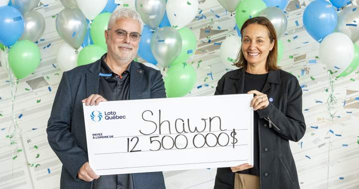 Quebec man not retiring after winning $12.5 million Lotto Max jackpot