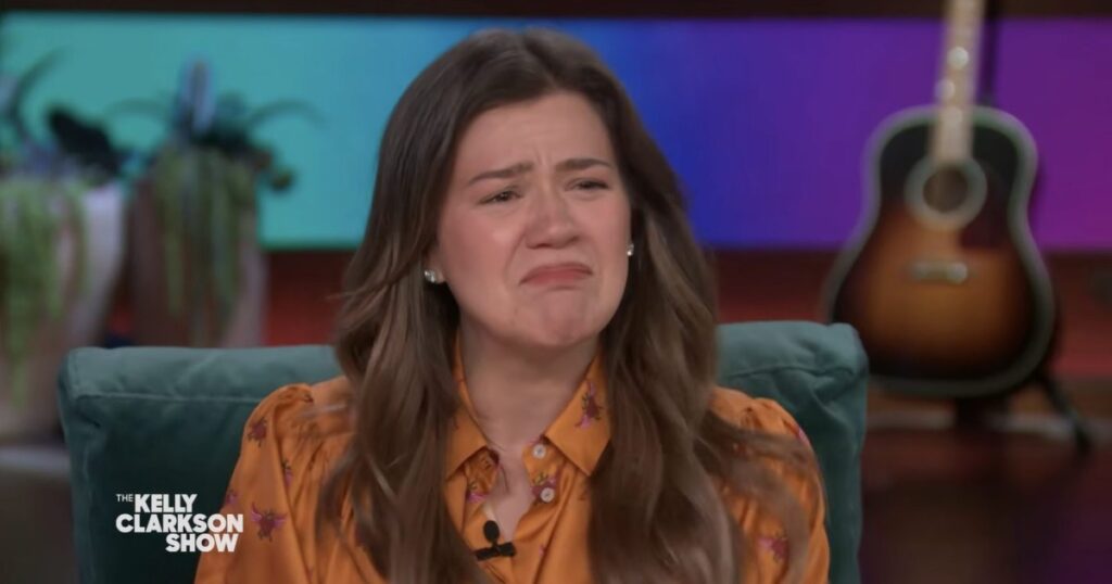 Kelly Clarkson Tears Up With Rita Wilson Over Her Talk Show Ending: ‘I’m Fine’