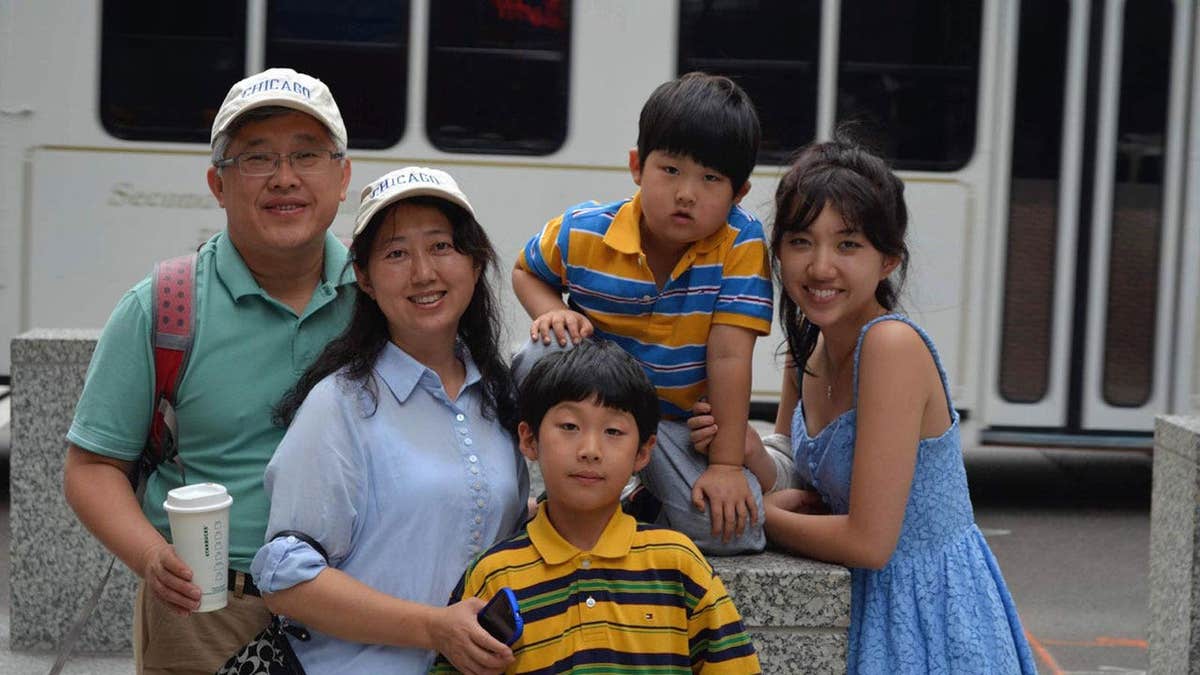 The family of Pastor Ezra Jin