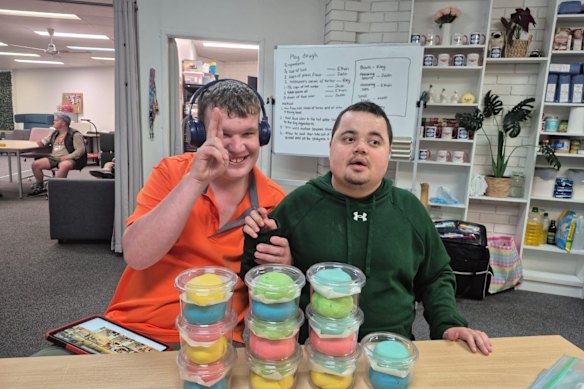 Kathy Harris launched Campus Life in 2021 to support her autistic son after he finished highschool. 