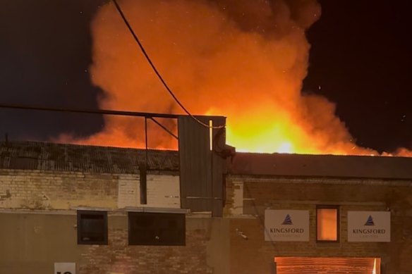 Police are investigating a suspicious fire in Spotswood this morning.