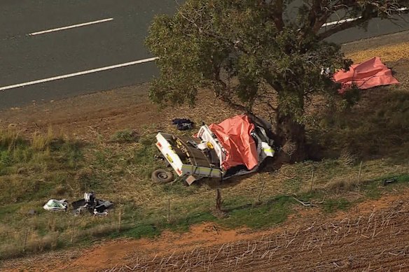 Police are investigating a fatal crash in Woosang, north-west of Melbourne. 