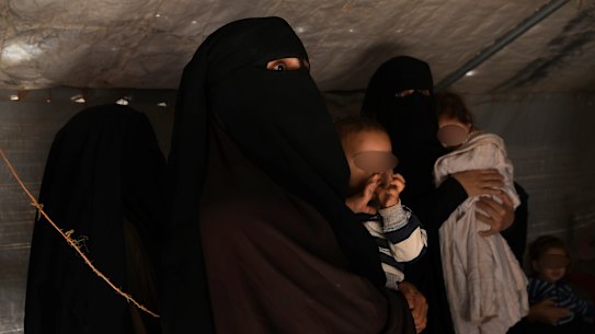 Zahra Ahmed, a member of the cohort, and her son Ibrahim in 2019. 