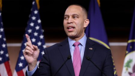 Hakeem Jeffries shredded over ‘disgustingly violent’ call for Dems to break spirit of MAGA