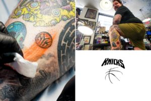 Knicks ‘psycho’ fans are getting team tattoos ahead next week’s historic finals appearance