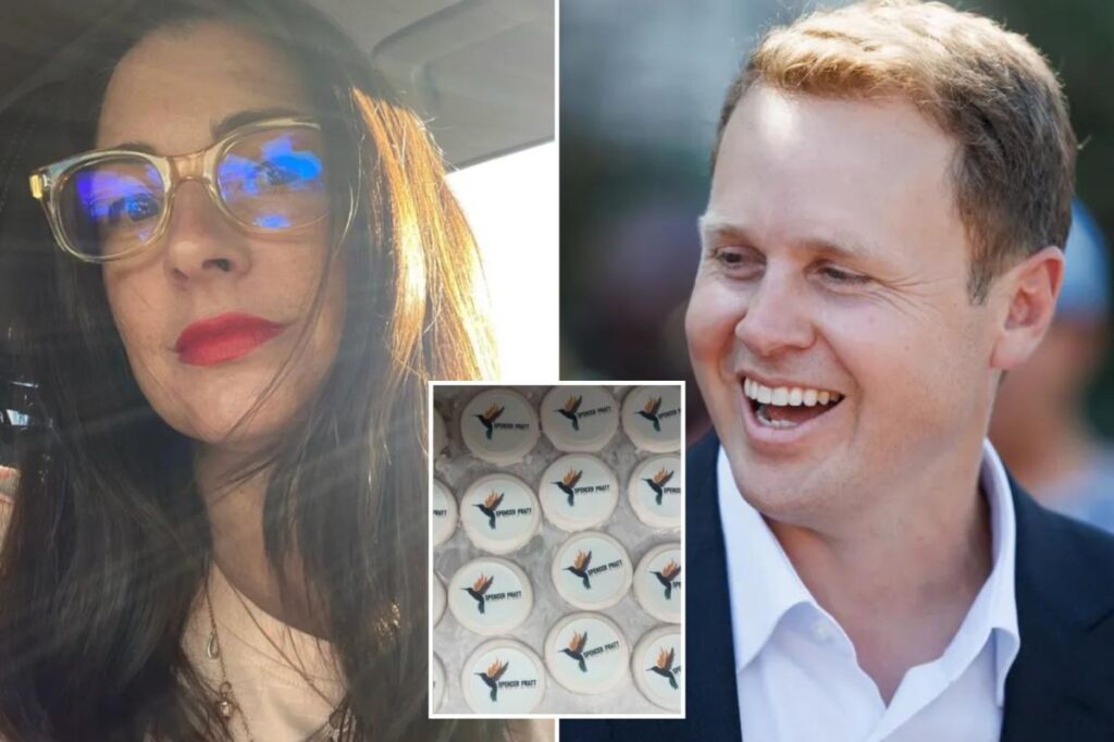 Outrage as Jimmy Kimmel’s sister-in-law accused of threatening LA bakery over ‘Vote Pratt’ cookies