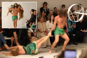 Runway model dragging ‘lifeless’ woman sparks fierce debate: ‘Stupidity’