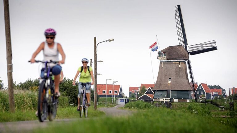 Three children dead after car ploughs into Dutch school cycling group