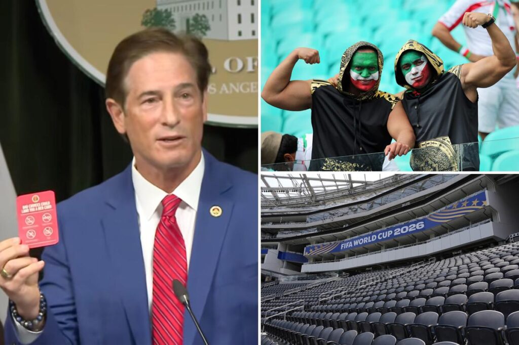 LA’s top cops reveal plan of action for blockbuster Iran games in the city