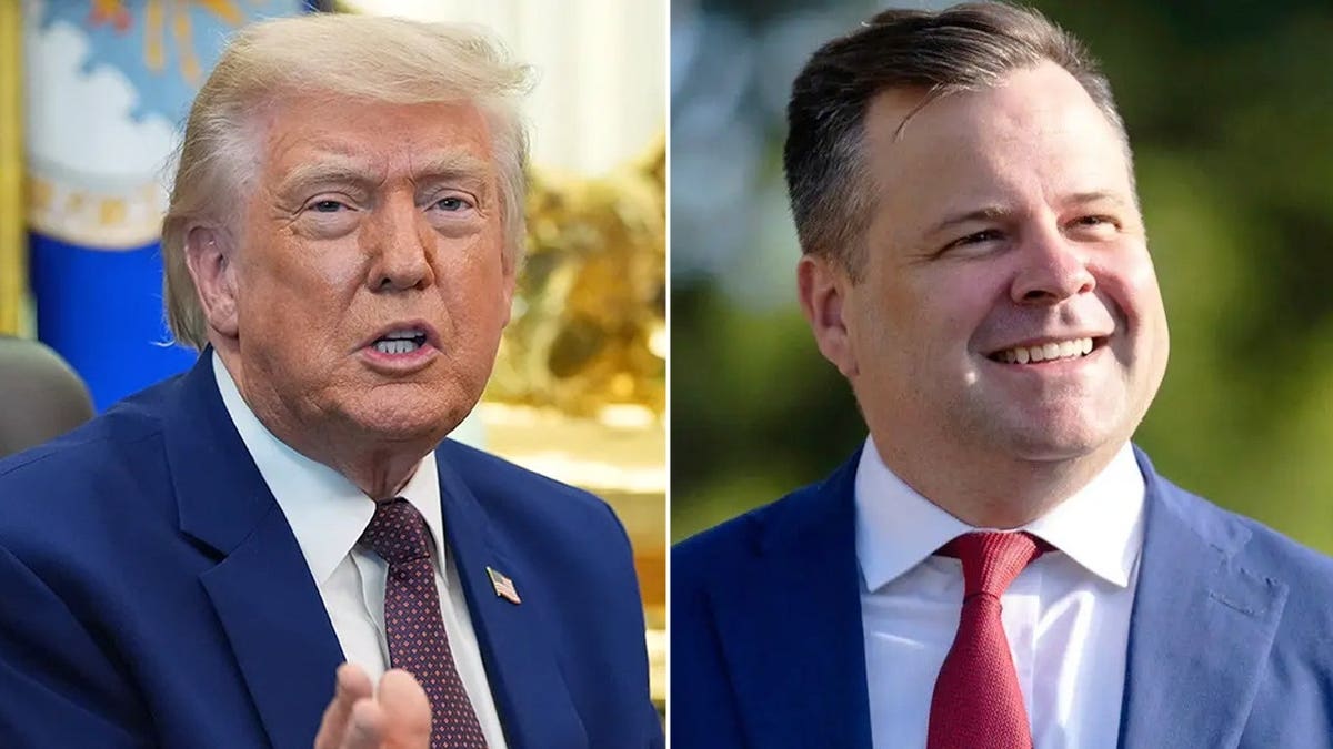 A split of President Donald Trump and FHFA Director Bill Pulte.
