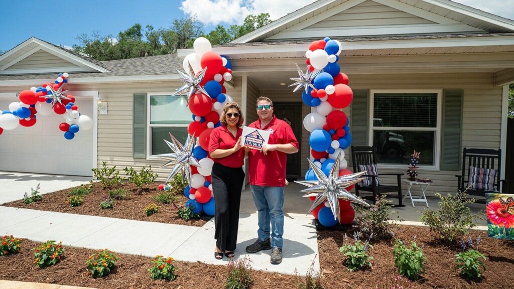 America’s wounded, struggling veterans get brand-new homes built by Florida teens