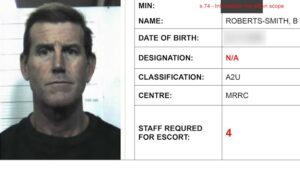 Corrective Services NSW staff tried to sneak ex-soldier out back exit of prison