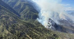 Firefighters battling wildfire near Lytton, B.C., helped by cooler temperatures