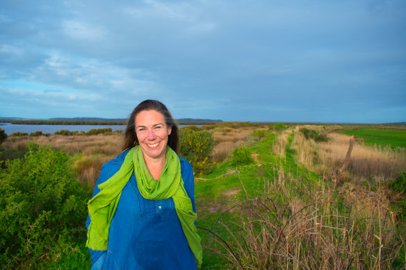 South Gippsland Shire councillor Sarah Gilligan voted against the proposal to develop the Sandy Point caravan park. 