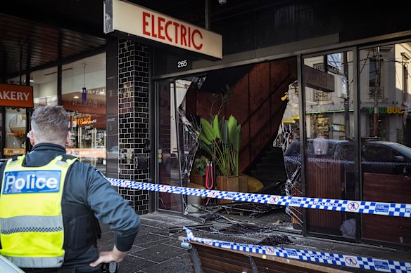 There have been dozens of arson and attempted arson attacks on venues, including at Electric Bar on Chapel Street.
