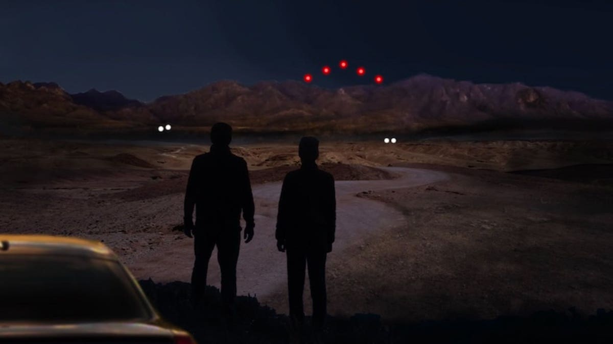 Artist rendering of UAV sighting