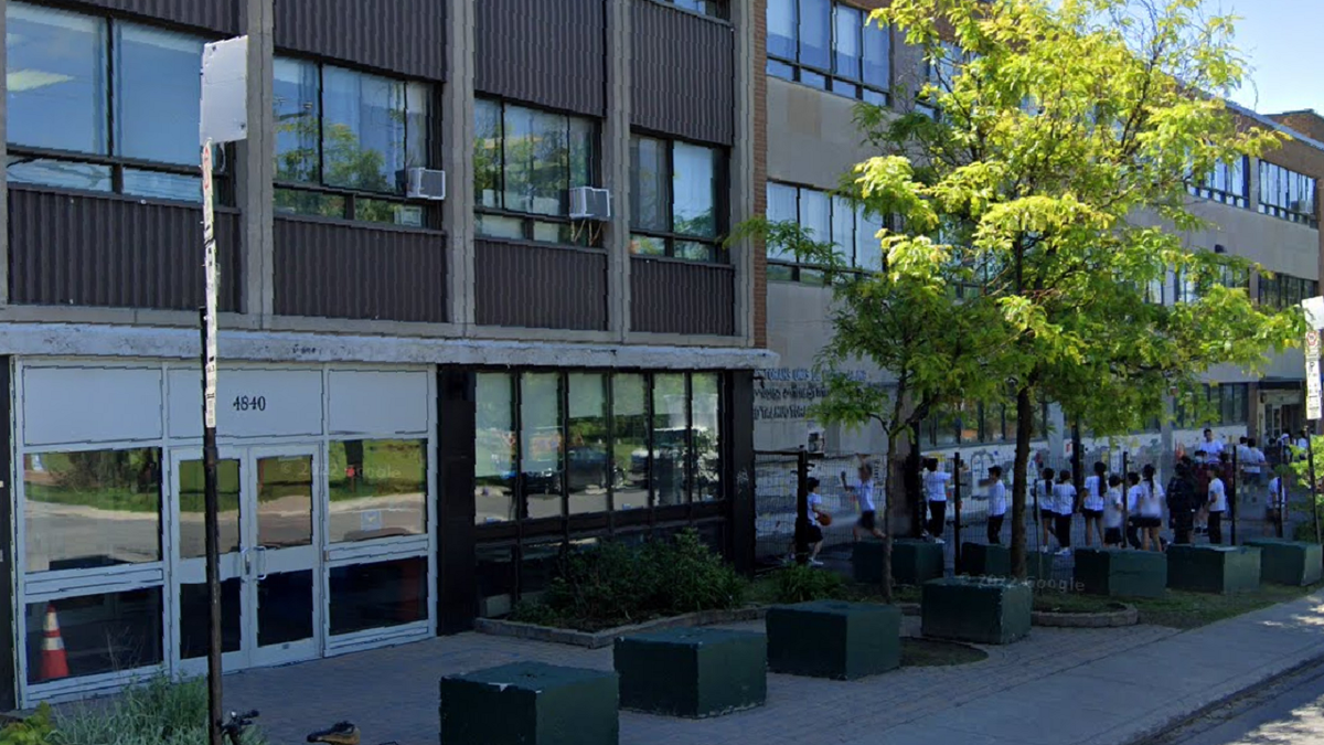 Talmud Torah Elementary School building in Montreal