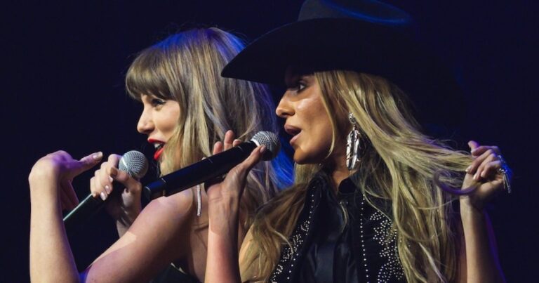 Taylor Swift Hits the Stage for Surprise ‘Love Story’ Performance at Travis Kelce’s Tight End University
