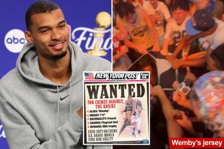 Wemby’s dirty, ref-boosted Game 3 vs. Knicks makes him Public Enemy No. 1 in NYC: ‘He’s the series villain’