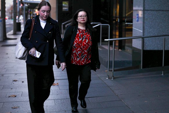 Dr Stacy Oon (right) admitted that she knew using her personal email to get the questions to a job interview was wrong.
