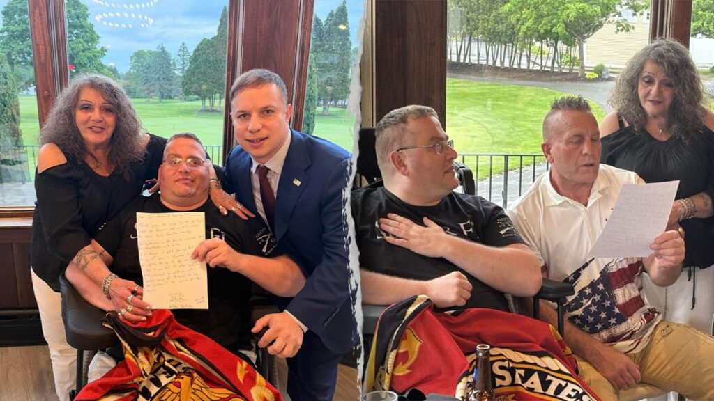 Trump-endorsed congressional candidate pledges entire $174K salary to wounded Iraq War veteran’s family