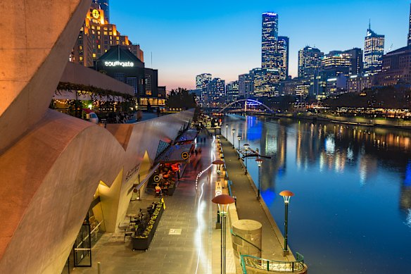 Multiple venues in Southbank were impacted by the crime wave that targeted Melbourne hospitality venues. 