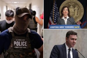 Exclusive | DOJ sues New York over law barring federal agents from wearing masks