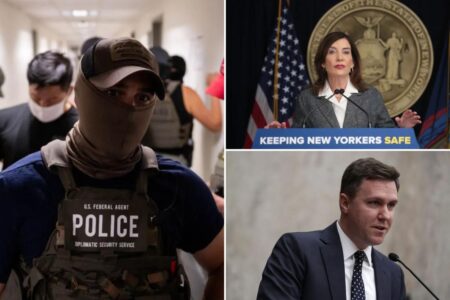 Exclusive | DOJ sues New York over law barring federal agents from wearing masks