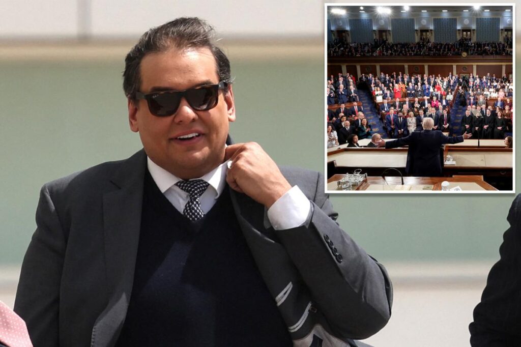 DOJ probing George Santos over insider trading after ex-rep’s alleged Kalshi bets on his own appearance at Trump address: report