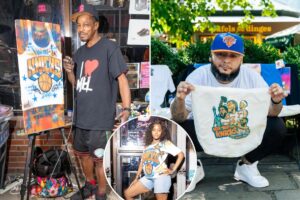 Exclusive | Hail the champs! New Yorkers race to snap up jaw-dropping Knicks street merch: ‘Like nothing else out there’