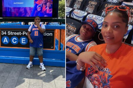 Brave NYC boy with sickle cell disease gets heartwarming ‘VIP’ treatment at Knicks finals game