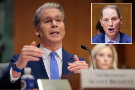 Scott Bessent goes scorched earth against Sen. Ron Wyden over Epstein claims
