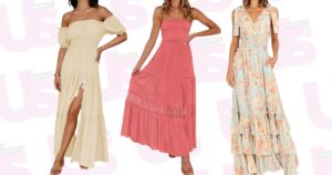 These 17 Smocked Maxi Dresses Cleverly Conceal Bloat — And No One Would Guess Prices Start at $14