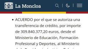 Spain boasts of public education but cuts €309 million in funding