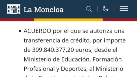 Spain boasts of public education but cuts €309 million in funding