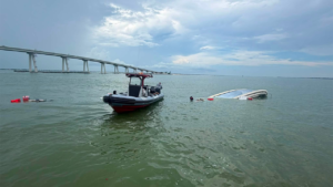 US Coast Guard saves 8, including infant and child, after vessel capsizes off Fort Myers Beach