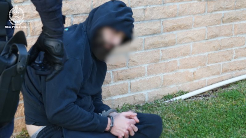 NSW Police arrest man with links to organised crime over alleged child grooming