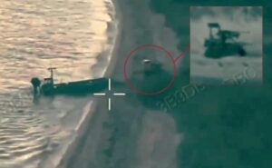 Ukraine Carries Out First Ever Robotic Amphibious Assault