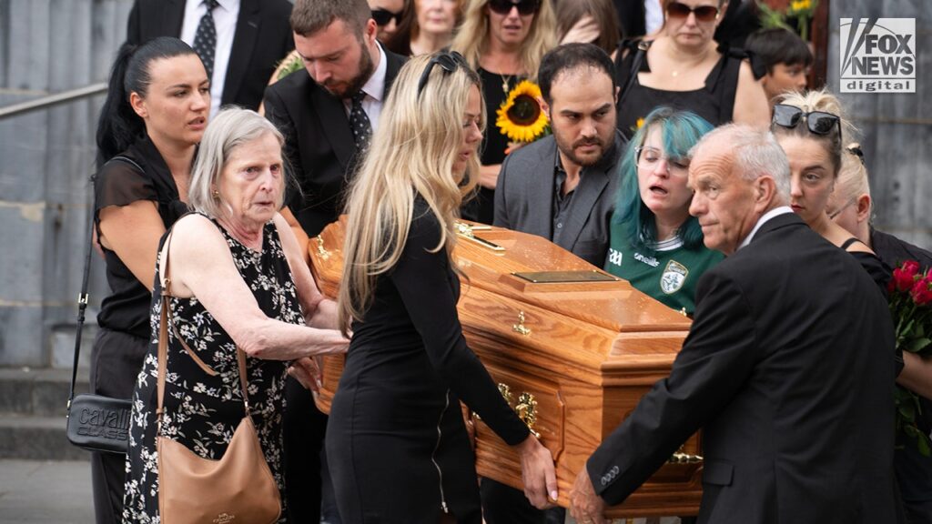 Slain American mother Jamey Carney remembered as ‘ray of sunshine’ at Ireland funeral