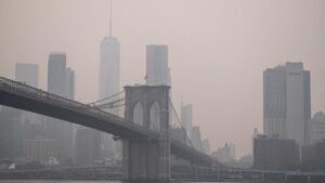 Canadian wildfire smoke ignites cross-border feud over Ottawa’s ‘willful negligence’