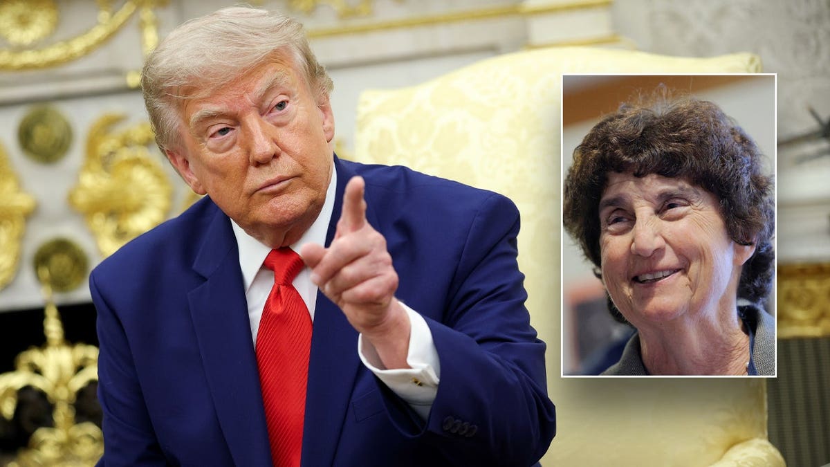 Composite photo showing U.S. President Donald Trump and U.S. District Court Judge Patti Saris