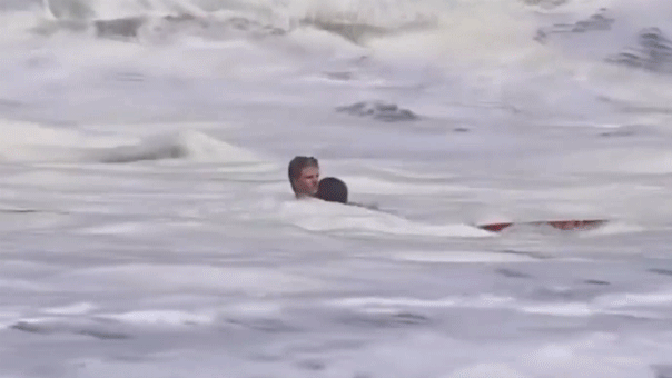 California lifeguard speaks out on heartstopping ocean rescue: ‘I love what I do’
