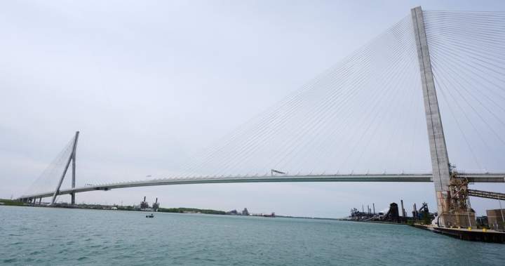 Canada won’t join U.S. at Gordie Howe bridge opening after tariff threat