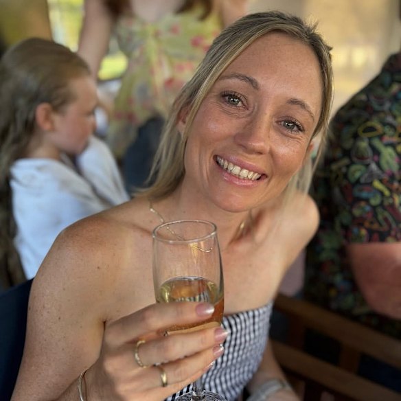 Mother-of-three Kris Burford was 30 years old when she had a stroke, while teaching her grade one class in Mount Kilcoy.