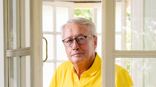 “I have seen the devastating impact of this disease firsthand”. Wayne Swan at his Brisbane home.
