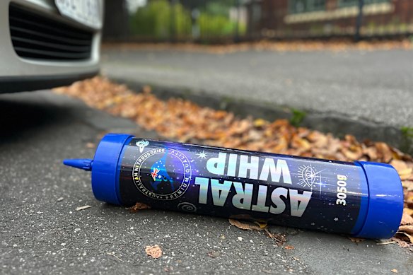 Supersized “nangs” nitrous oxide canisters will be banned from retail sale in NSW.