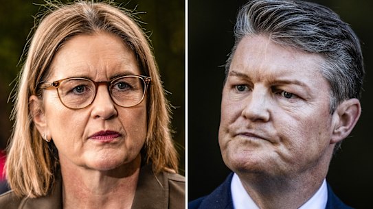 Jacinta Allan and Ben Carroll.