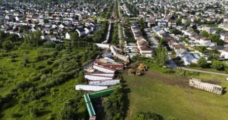 Transport Canada appoints observer after train derailment northeast of Montreal