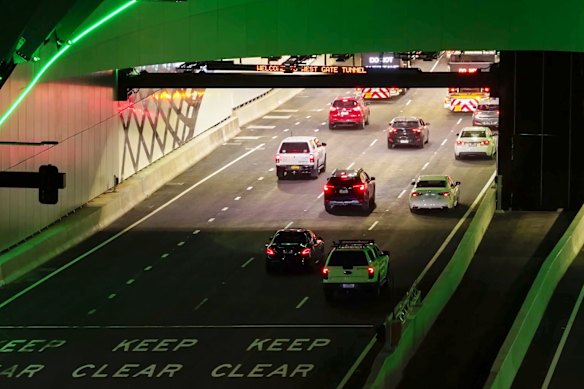 Motorists who drove the West Gate Tunnel (pictured) and CityLink were incorrectly charged.